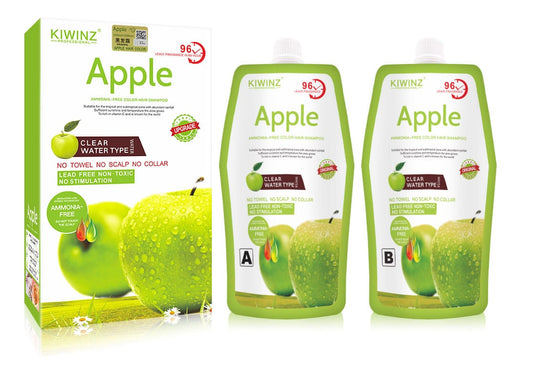 Kiwinz Apple Hair Color real customer usage photo