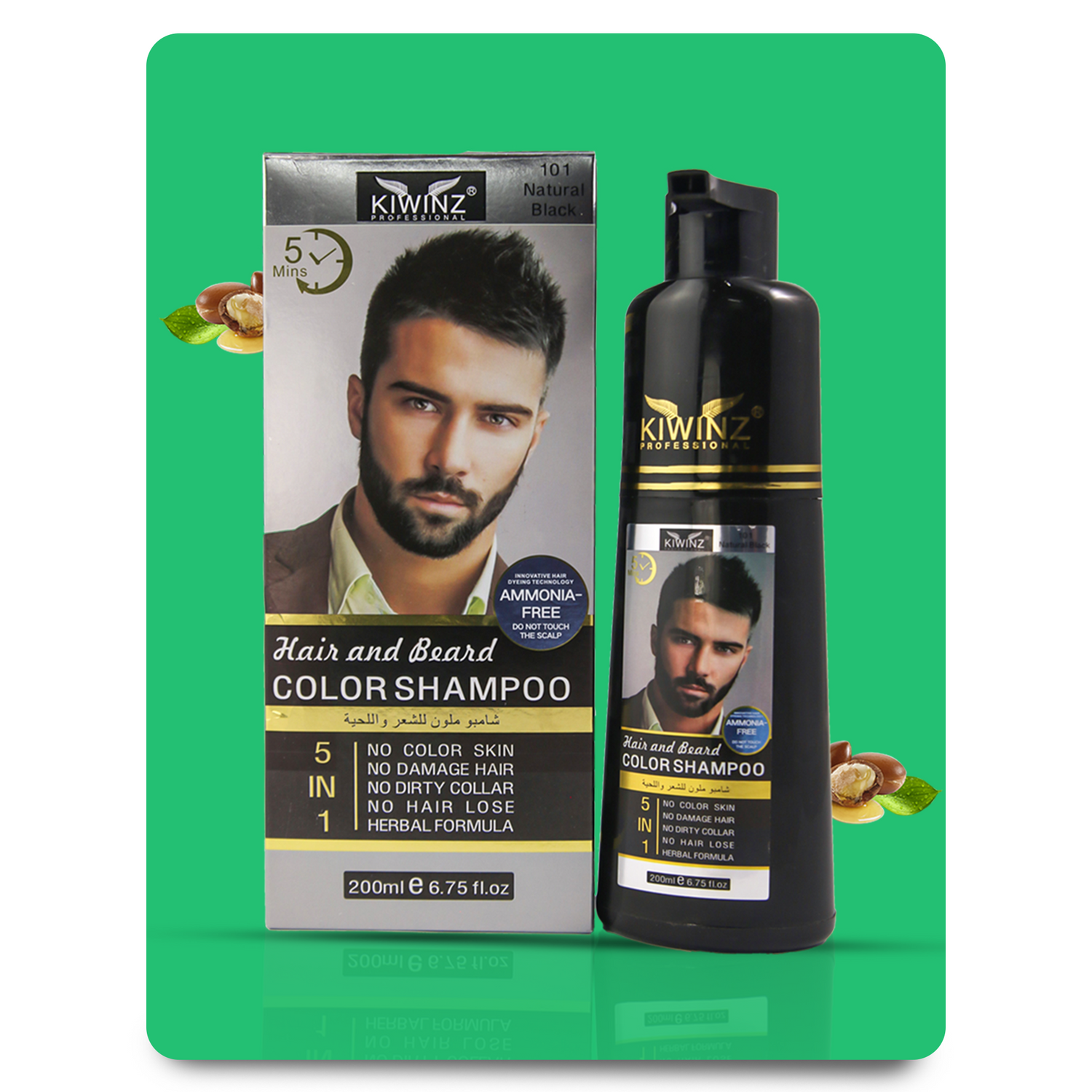 Hair Color Shampoo For Men