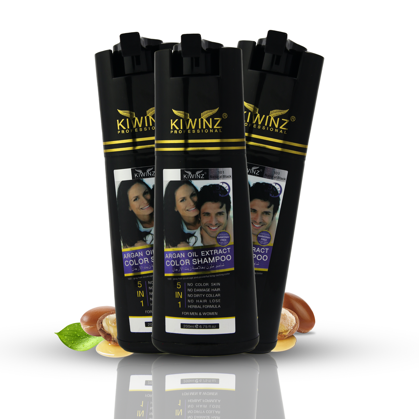 Kiwinz Hair Color Shampoo For Women