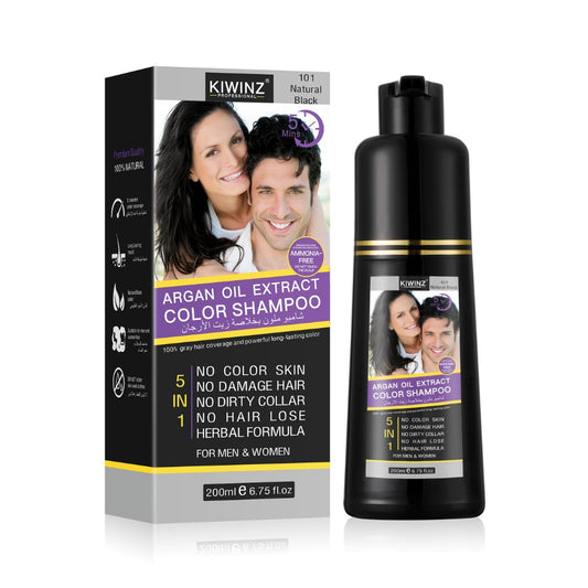 Kiwinz Hair Color Shampoo For Men & Women | 200ML