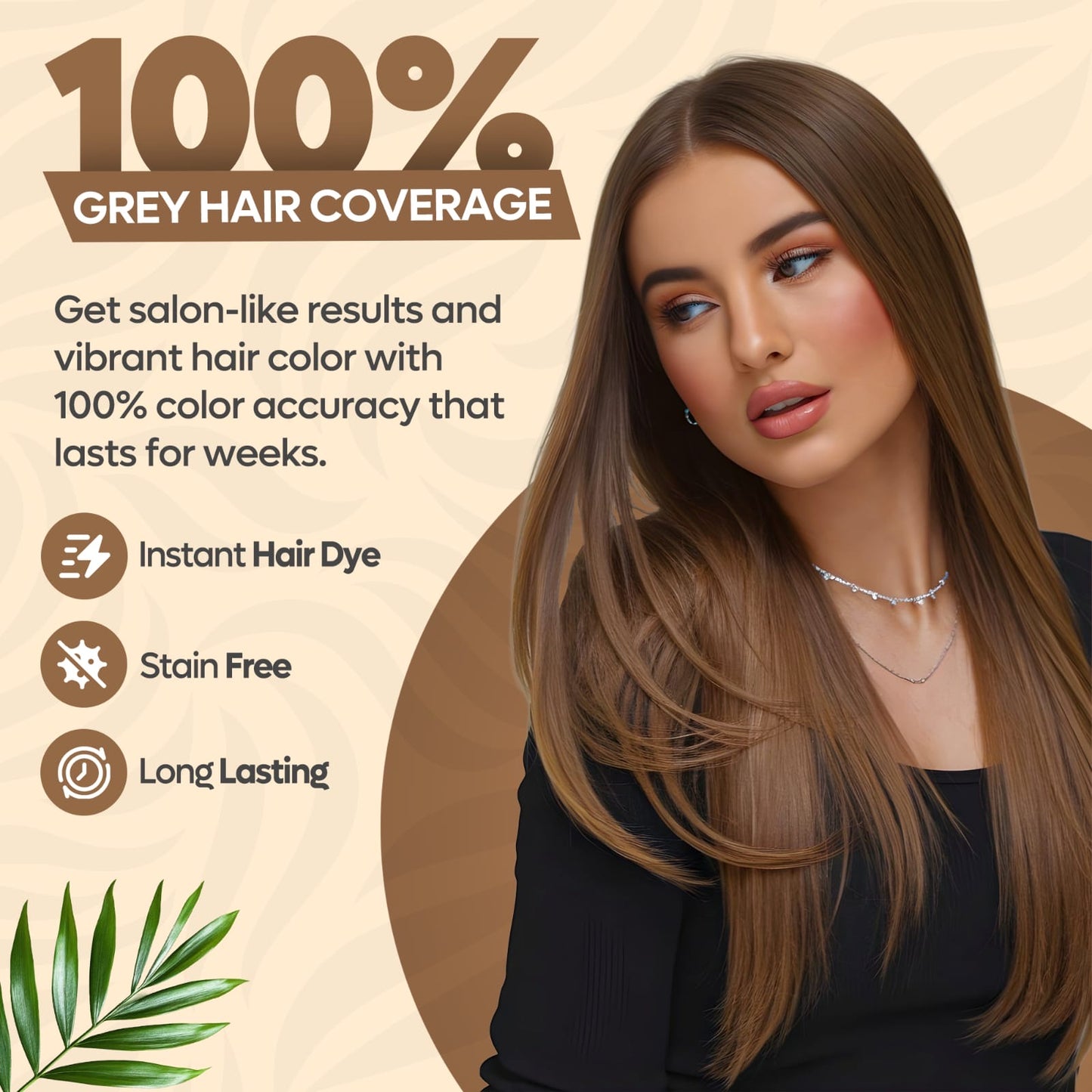 Kiwinz Hair Colour Shampoo For Women | 5-in-1 | 200ML