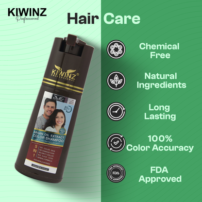 Kiwinz Hair Color Shampoo For Women