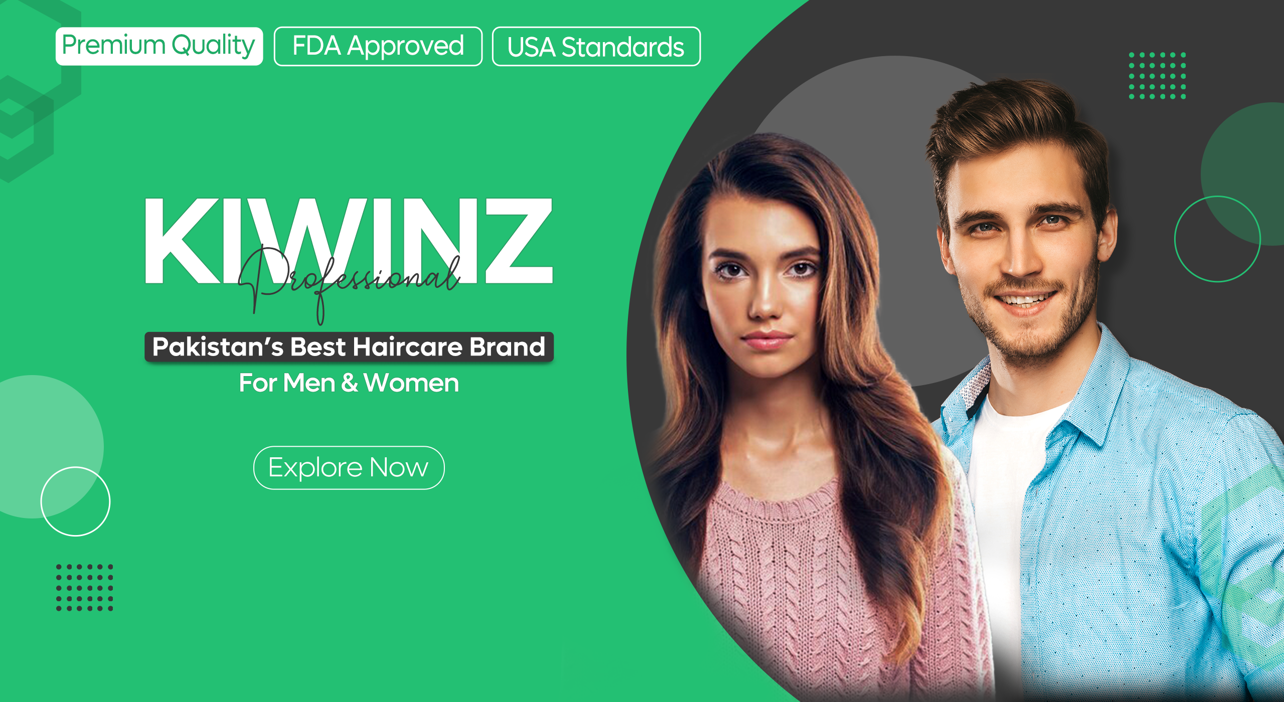 Kiwinz Professional - Pakistan's Best Haircare Brand for Men and Women