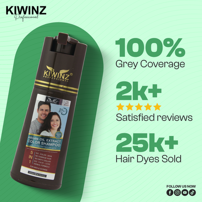 Kiwinz Hair Color Shampoo For Women
